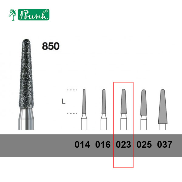 BUSCH® Diamond Bur - Medium grit | Groupe Apocom